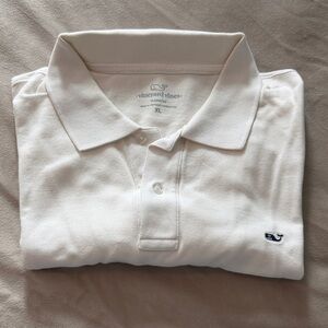 Vineyard Vines Classic White Polo Shirt